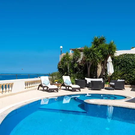 Palma - Sunset Sea Views With Pool, Jacuzzi, Sauna And Games * Mellieha