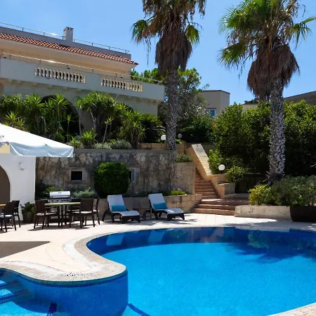 Palma - Sunset Sea Views With Pool, Jacuzzi, Sauna And Games Vilă Mellieħa