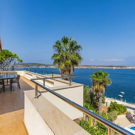 Palma - Sunset Sea Views With Pool, Jacuzzi, Sauna And Games וילה מליאהה