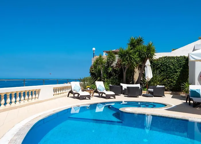 Palma - Sunset Sea Views With Pool, Jacuzzi, Sauna And Games * 梅利哈